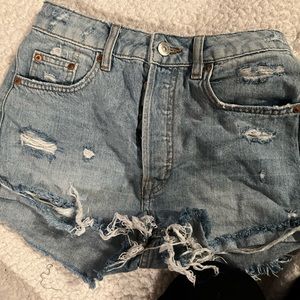Jean shorts